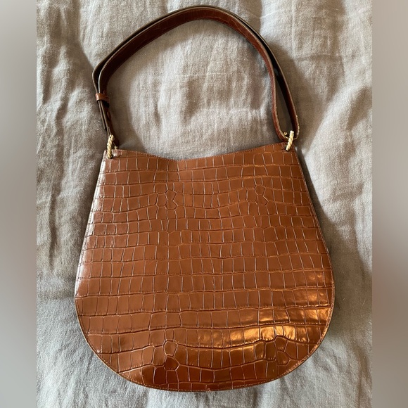 Loeffler Randall twisted ring leather hobo bag - Picture 3 of 5